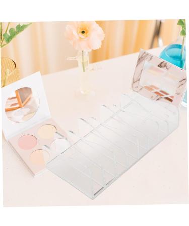 Housoutil Eyeshadow Organizer 4pcs Eyeshadow Storage Organizing Multi-Grid Multi-Purpose Display Eye Makeup Puff Multipurpose - Buy Online on GoSupps.com