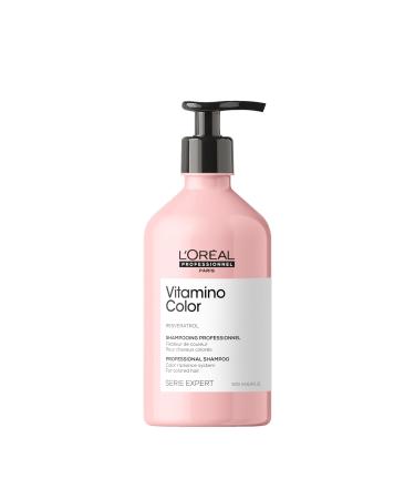 L'Or al Professionnel Farben Shampoo for Colored Hair with Resveratrol Series Expert Vitamino Color Shampoo 500 ml (1 Series Pack)