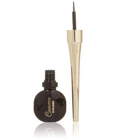 Eveline Cosmetics Celebrities Ultra-Precision Eyeliner in Ink Bottle 3 ml Black - Buy Online on GoSupps.com