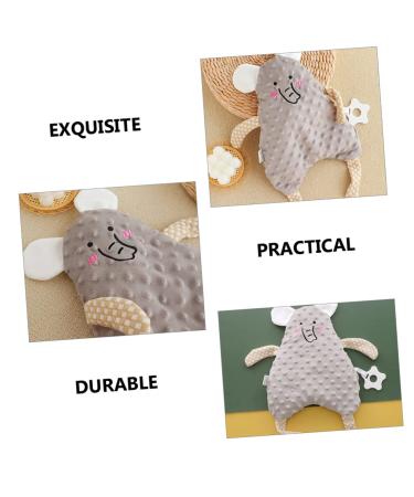 Ciieeo 4-Piece Baby Comfort Towel Set | Newborn Soft Blankets & Pacifier Cloths for Girls | Soothing Cuddling & Bite Relief for Babies - Buy Online on GoSupps.com