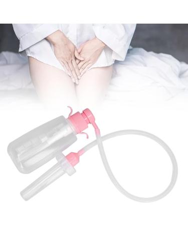 350ml Reusable Vaginal Cleaning System - 12 Holes Manual Anal Shower Kit - Pink - Buy Online on GoSupps.com