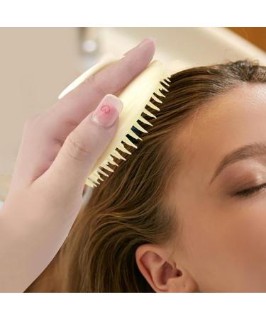 Scalp Massage Brush | Portable Shampoo Comb for At-Home & Travel | Scalp Scrubber & Head Massager - Buy Online on GoSupps.com