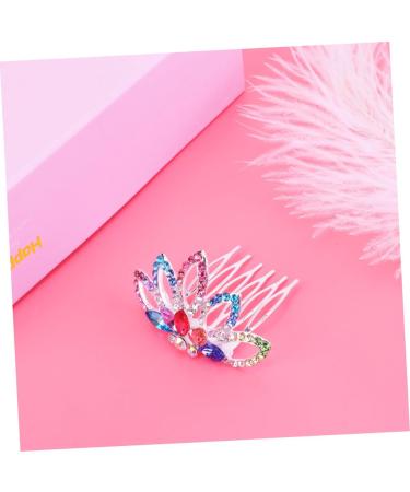 SOESFOUFU 1pc Women Hair Comb Flower Girl Hair Accessory Wedding Hair Clip Hair Ribbons for Girls Hair Bands Bridal Comb Kids Barrettes Tiara Crown Hair Ring Women's - Buy Online on GoSupps.com