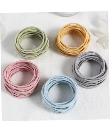 Beavorty 4 Boxes Hair Tie Bracelets Hair Ropes Hair Ties Bands Rope pigtail ties Nylon Elastic Hair Ties Hair Elastic Band Seamless Hair Bands hair holder Miss dense hair accessories - Buy Online on GoSupps.com