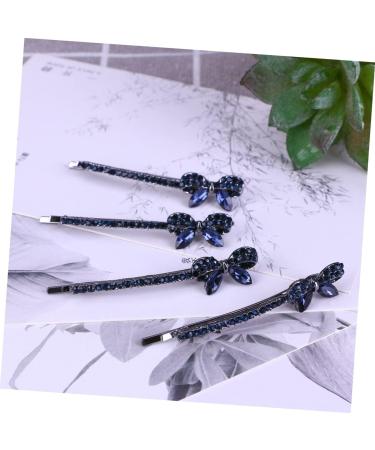 DOITOOL 4 Pairs Metal Hair Clips Pearl Hair Pin Hair Barrettes for Women Headwear for Women Hair Accessory for Girls Diamonds Hair Clips Antique Hairpin Wedding Miss Side Clip Rhinestones - Buy Online on GoSupps.com