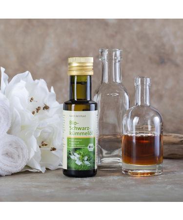 Sanct Bernhard Organic Black Cumin Oil 100% Pure | Cold Pressed Egyptian Oil 100ml | International Shipping Available - Buy Online on GoSupps.com