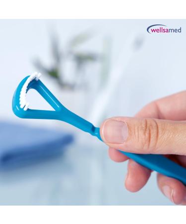 Wellsamed Savings Set: 2-in-1 Tongue Cleaner & Muskanadent Gel for Halitosis Control - International Shipping Available - Buy Online on GoSupps.com