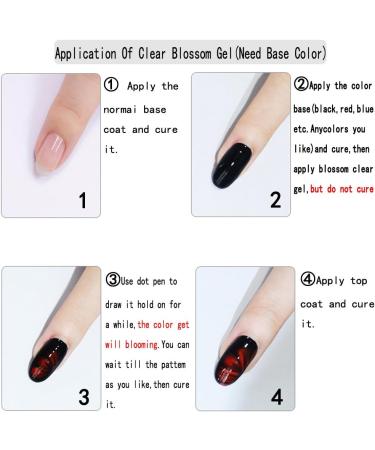 Warm Girl Blossom Gel Nail Polish Soak Off UV LED Clear Blooming Gel Long Lasting Manicure Set - Buy Online on GoSupps.com