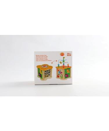 Jerryvon 6-in-1 Motoric Cube Wooden Toys for Toddlers - Educational Labyrinth Toy for Kids Age 1-2 Perfect for Boys & Girls - Buy Online on GoSupps.com