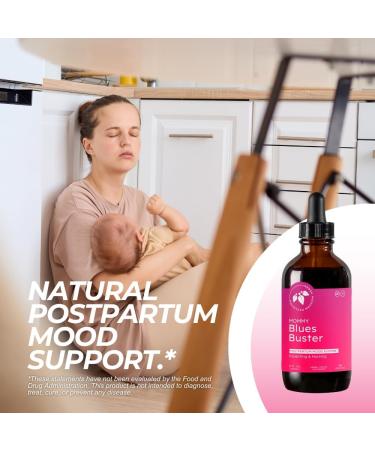 Mountain Meadow Herbs Mommy Blues Buster Herbal Mood Supplement - 4oz - Boost Your Mood, Lift Your Spirits for a Calm, Positive Mind - Buy Online on GoSupps.com