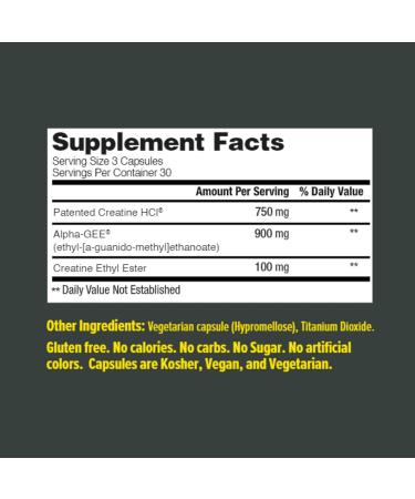ProMera Sports Muscle Recovery - Concentrated Creatine & Alpha-GEE | 90 Capsules for Reduced Soreness & Enhanced Muscle Health - International Shipping Available - Buy Online on GoSupps.com