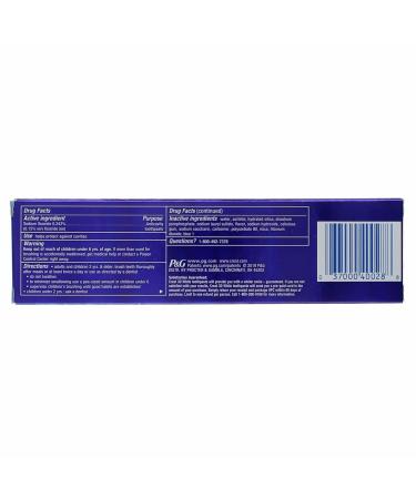Crest 3D White Fluoride Anticavity Toothpaste - Arctic Fresh 4.1 oz | Buy Internationally Online - Buy Online on GoSupps.com