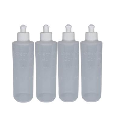 Perineal Squirt Bottle 4 Pack Refillable Postpartum Lavette Cleansing Irrigation Peri Wash Bottle - 8oz - New Moms or Bidet Use