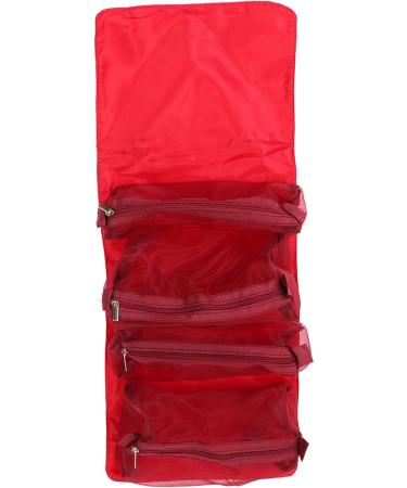 Trousse de Maquillage Suspendue Organisateur de Rouleau de Maquillage Portable 4 en 1 pour Douche (rouge) - Buy Online on GoSupps.com