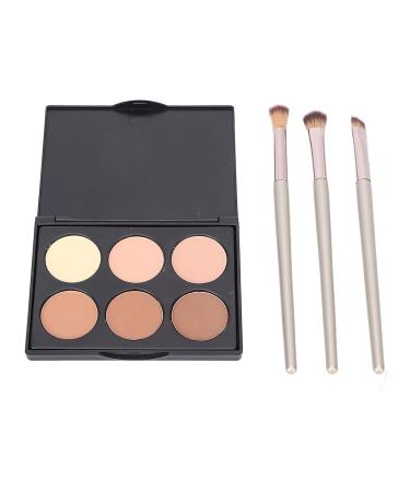 6 Colors Matte Eyeshadow Palette - Perfect for Beginners | Includes Brushes & Bag | Basic Eye Makeup Set - Buy Online on GoSupps.com