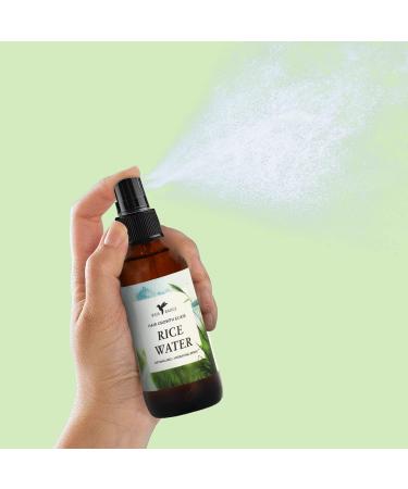Baja Basics Rice Water for Hair Growth - Natural Leave-in Conditioner for Thickness, Strength, and Shine - 4oz Spray for Curly, Straight, Thick, Thin Hair - Buy Online on GoSupps.com