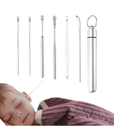 Shakven Cleaning Ears Wax - Ear Wax Cleaners | Ear Pick Earwax Removal Kit Ear Cleansing Tool Set Ear Curette Ear Wax Remover Tool with Cleaning Brush
