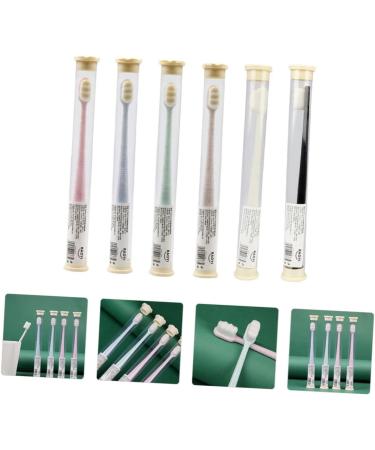 Frcolor 6-Pack Extra Soft Children's Travel Toothbrush - Classic & Portable Wangan Hair Design - Buy Online on GoSupps.com