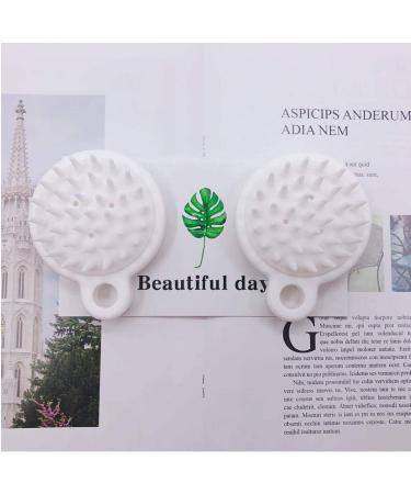 Silicone Shampoo Brush Hair Scalp Massager Wet & Dry Scalp Massage Brush Soft Silicone Comb For Men Women Kids And Pet 1PC - Buy Online on GoSupps.com