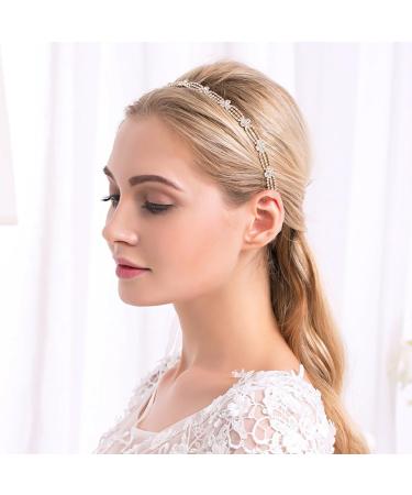 Women's Rhinestone Elastic Headband Bride Rhinestones Girl Frienshipship Women - Buy Online on GoSupps.com