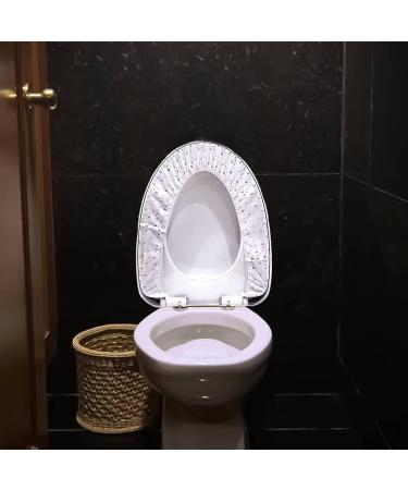 PMELCXD 20 PCS Toilet Seat Covers Disposable - Disposable Non-Woven Individually Wrapped Toilet Seat Shields Travel Accessories for Adults Kids(White) - Buy Online on GoSupps.com