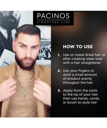 Pacinos Sleek Pomade 118ml - Water-Soluble Extra Stop & Shine Long-Lasting Definition for All Hair Types - Fruity Fragrance - Buy Online on GoSupps.com