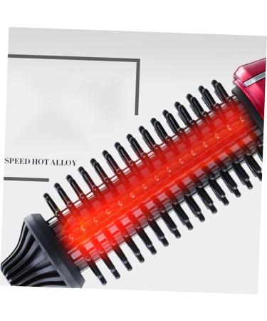 Mikinona Travel US Barrel Heated Curler Brush Ceramic Hair Long Iron Hot for Plug Curling Styler with - Buy Online on GoSupps.com