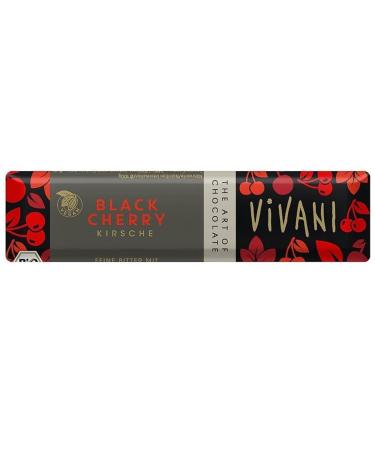 Vivani Organic Chocolate | Black Cherry | 16 x 35g