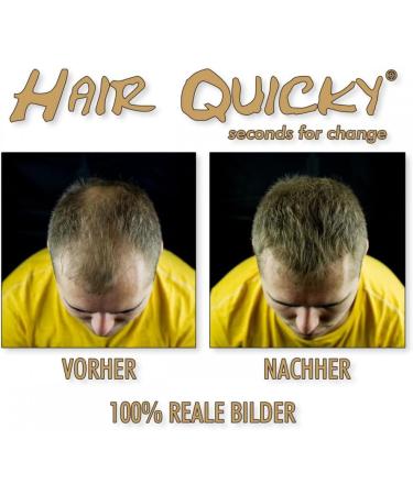  Hair Quicky Hair Quicky Premium Hair Fibers Loss Concealer for Thinning and Thinning Hair - Visible Effect on Bald Areas - Buy Online on GoSupps.com