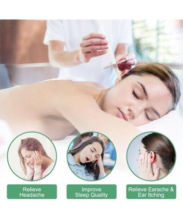 Aucenix All-Natural Ear Candles - Beeswax Ear Cleaner with 8 Protective Discs & Colors for Effective Ear Wax Removal - Buy Online on GoSupps.com