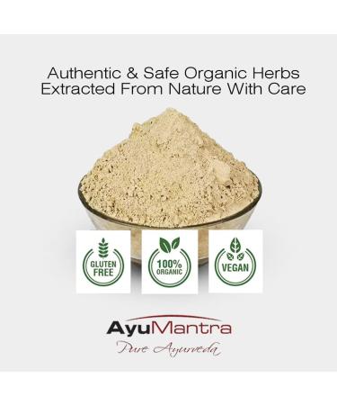Ayumantra Organic Shatavari Powder (Asparagus racemosus) - Organic & Natural - 114 gms - Buy Online on GoSupps.com