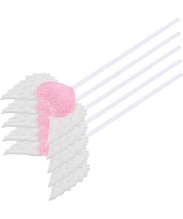 ibasenice Cake Picks 10 Pcs Love Plug-in Fruit Drinks 50 and Fabulous Birthday Decorations Bridal Shower Heart Decor Engagement Dessert Topper Fruit Cakes Birthday Cake Bride Cloth Wing - Buy Online on GoSupps.com