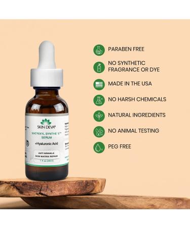 SKIN DEVA Matrixyl Synthe 6 Hyaluronic Acid Anti-Aging Facial Serum - Buy Online on GoSupps.com