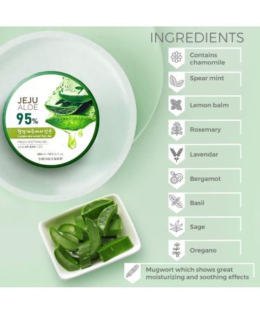 ORIGINAL Non-Sticky Transparent 3 in 1 Aloe Fresh Soothing gel for Skin Body and Hair |Reduces Dark Spots and Acne 300ml - Buy Online on GoSupps.com