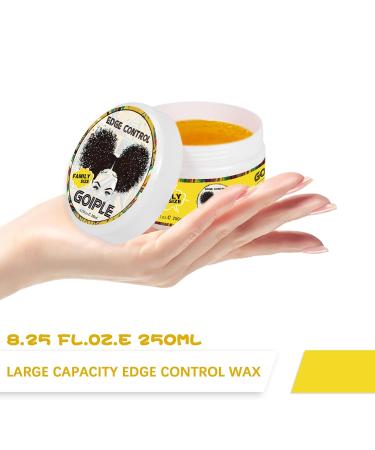 Pineapple Edge Control Wax 8.25 OZ - Non-Greasy Smoother with Extreme Hold - For All Hair Types - Water-Based Edge Stay Gel - Buy Online on GoSupps.com