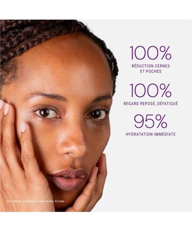 Panier des Sens - Anti Aging under Eye Cream - Hyaluronic Acid Saffron Extract Hawthorn - Anti Wrinkle Dark Circles Puffiness - Ophthalmologist-Tested - Eye Care 95% Natural Ingredients - 15 ml - Buy Online on GoSupps.com
