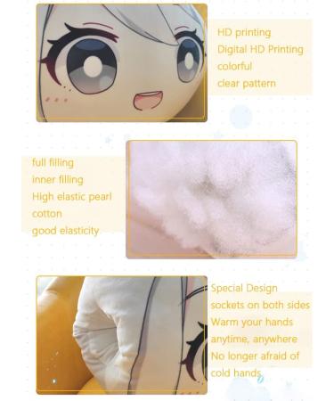 Genshin Impact Klee Pillow Doll Doll Cushion Bed Plush Hand Warmer Hand Pillow Anime Cushion Pillow - Buy Online on GoSupps.com
