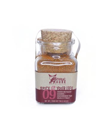 Natural Moose | 100% All Natural Herb & Spices | Chicken & Poultry | 80g Chicken & Poultry 80 g (Pack of 1)