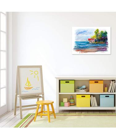 GOTIDEAL Canvases 18 Pack - Variety of Sizes - Primed White Blank Artist Canvas Panels for Acrylic, Oil, Watercolor, Gouache Painting - Buy Online on GoSupps.com