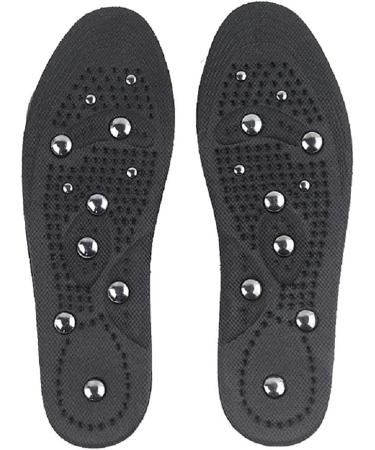 Magnetic Massage Insole Therapy | Reflex Zone Acupressure Orthoses for Foot Pain & Plantar Fasciitis | Improve Blood Circulation | Sizes 41-45 (11.4 inch) - Buy Online on GoSupps.com