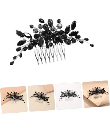 Decor Rhinestone Hair Accessories Hair Toppers Bridal Hair Accessories Hair Side Comb Hair Accessories for Women Bride Hair Comb Women Hair Comb Metal Wedding Crystal Dish Women's - Buy Online on GoSupps.com