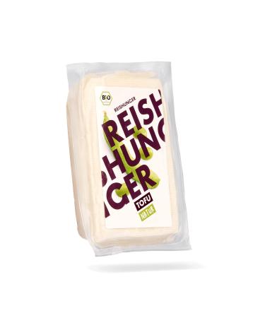 Reishunger Bio Tofu Natur 4x200 G - organic soybeans from Austria - vegetable protein - gluten -free & vegan - unkated nurlimity 4 x 200 g