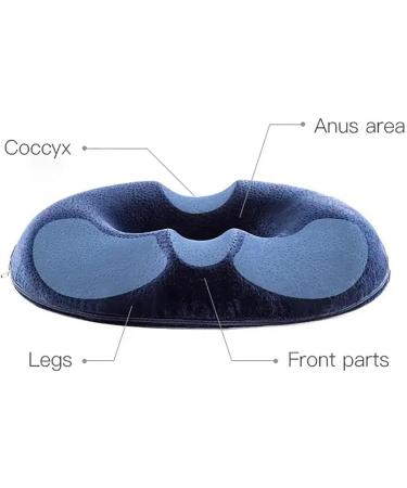 Butt Cushions for Pressure Relief Car Seat Cushions for Driving Butt Pain Premium Memory Foam Washable Car Seat Cushion for Hip Tailbone Coccyx Sciatica Gray - Buy Online on GoSupps.com