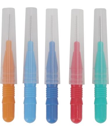 Buy 50-Part Interdental Brush Set | Practical Tooth Cleaning for Caries Prevention | Orthopedic Crown & Bridge Care | Multi-Color Options - Buy Online on GoSupps.com