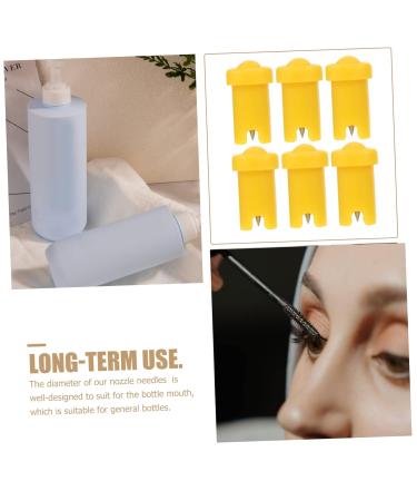 FRCOLOR 400 Pcs Eyelash Glue Bottles with Anti-Blocking Needles | Duo Lash Glue & Supplies for Extensions - Yellow - Buy Online on GoSupps.com