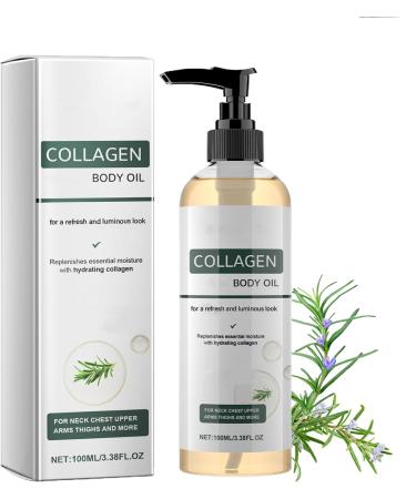Huile corporelle liftante au collag ne Collagene huile corps pour femmes hydratation et nutrition intenses anti cellulite att nue visiblement les ridules et illumine le teint (1pc)