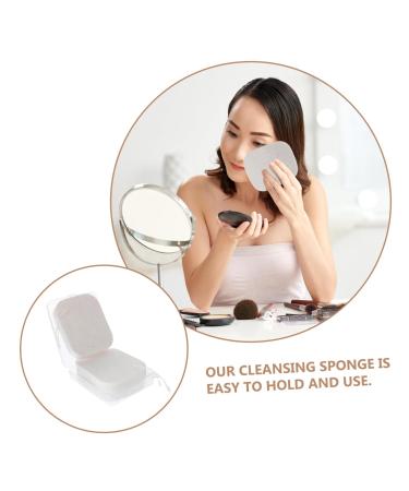 Buy Portable Facial Sponge Set - Travel Face Scrubber & Makeup Cleaning Sponge for Radiant Skin - Buy Online on GoSupps.com