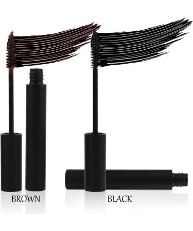 Lot de 2 Pinceaux pour Coloration Temporaire de Barbe et Sourcils pour Hommes Brosse Fine Pr cise Couleur Noire et Marron Formule R sistante la D coloration Application - Buy Online on GoSupps.com