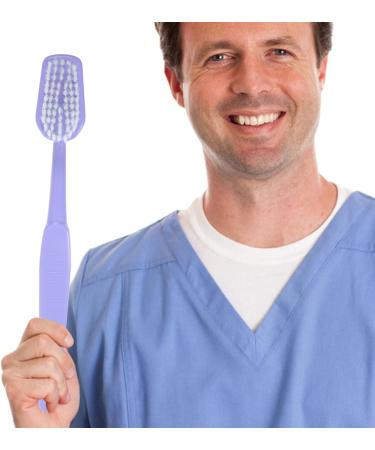 POPETPOP Giant Toothbrush - Oversized Novelty Pet Grooming Brush for Costume Parties & Comedy Favors (Purple - Buy Online on GoSupps.com