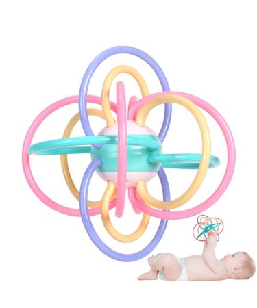 Jingling Teething Toys for Babies | Sensory Rattles & Biting Toys | Rattling Balls & Chomping Fun | Perfect for Teething Relief - Buy Online on GoSupps.com